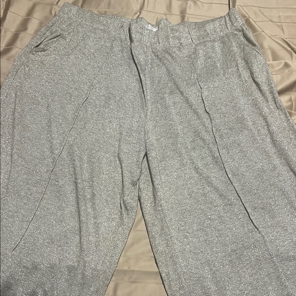 LC Lauren Conrad Pants - LC Lauren Conrad Tan/ Gold Wide Leg Pants